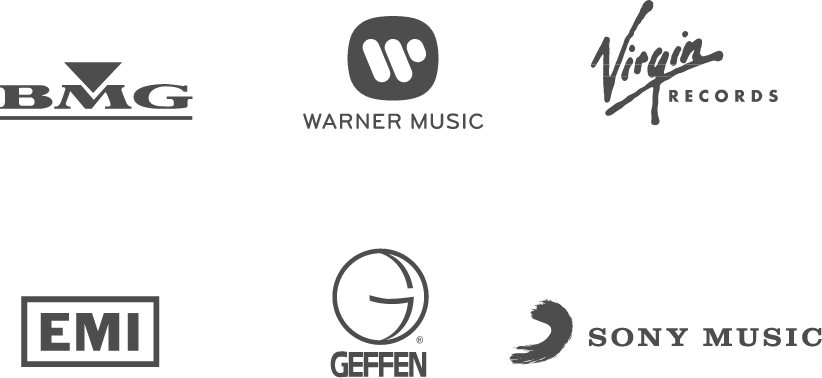 IFE DRM BMG, Warner Music, Virgin Records, EMI, Geffen and Sony Music approved systems