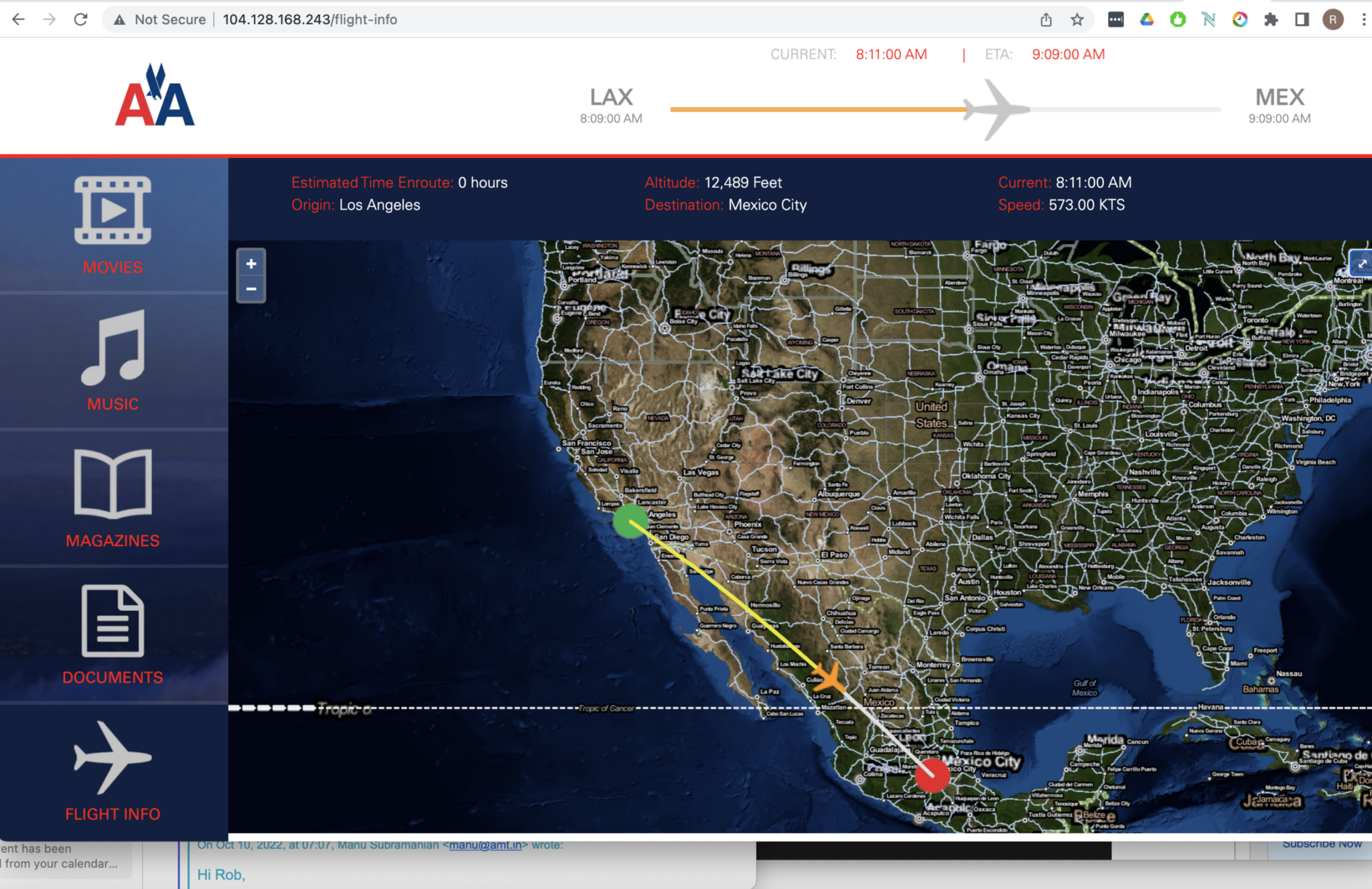 icarus 3d flight map adonisone in-flight systems